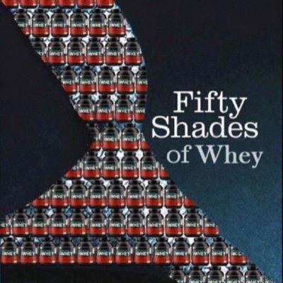Co-authors Scruff McBuff, Ebenezer Splooge, and Chiddy Gains offering snippets from their book 50 Shades of Whey