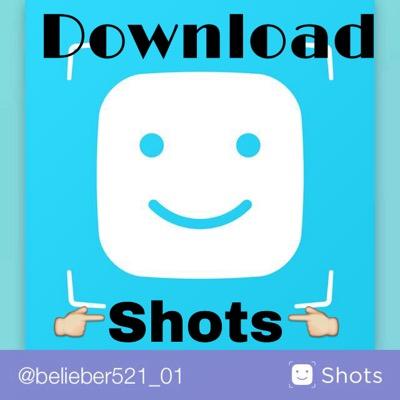Get @shots & tell ur friends!Shots is now available for both iPhone & Andriod phones! Make sure to check out JB's selfies!Justin Followed 8/3❤️Cody follows11/30