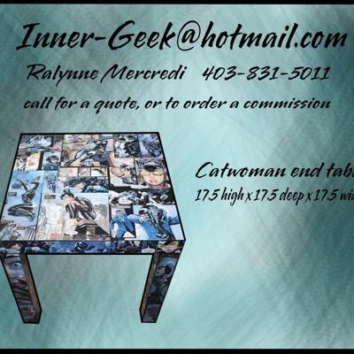 Creating custom comic themed furniture and assorted goodies for the inner-geek in all of us!