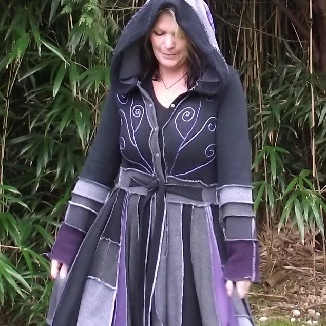 Creator of Unique Upcycled Coats. Living on the Wild West Coast of New Zealand. I also try my hand at many things creative, mosaic, decoupaging, and embroidery.