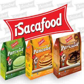 isacafood's profile picture. Instant Cake Mix. Kini, semua orang bisa bikin kue. Item: Choco Pancake,GreenTea Pancake,OriginalPancake,Cupcake,LidahKucing,MarmerCake,BoluKukus