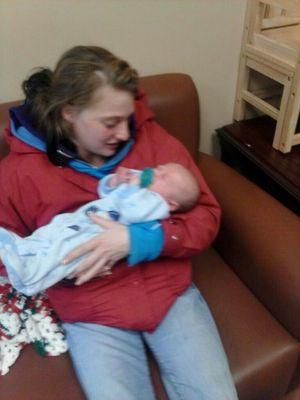 iam married to mine man and mine son look like me and mine man