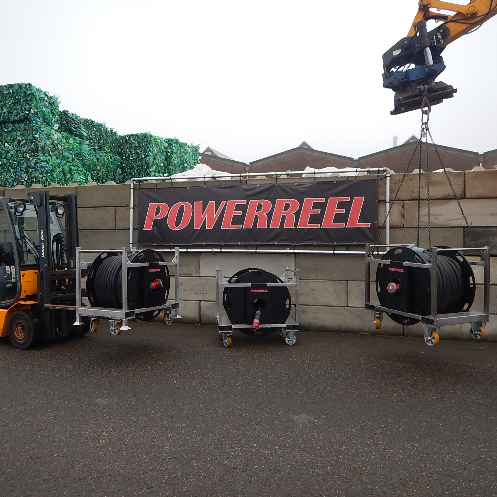 We make cable handling easy and safe; Safe working, Safe handling, Safe storage, Save costs.