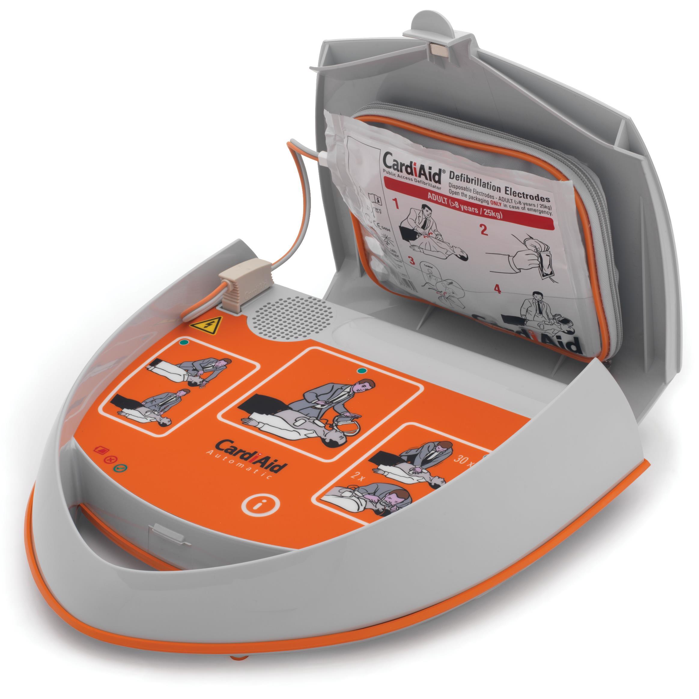 Official account of CardiAid Public Access Defibrillators. The most user-friendly defibrillator!