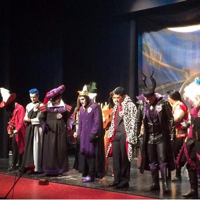 Comparsa egabrense 2012los maestrillos malaliendres En 2013 los desalmaos 2014 los hijos de la oscuridad 2015 los hijos de los villanos
