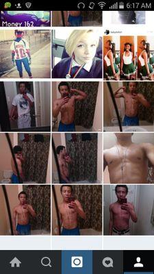 im am from nawf dallas u know  i work out love talking to girls on here or u can follow my ig   or kik me im out here.idgt