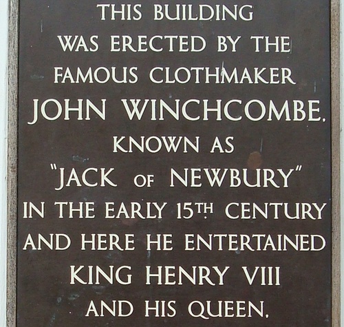The Famous Clothmaker originally from Winchcombe in Gloucestershire