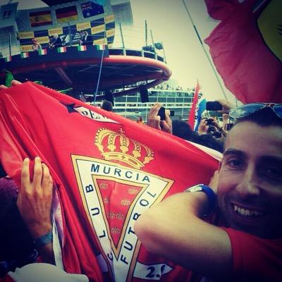 Abonado Nº 1.363 DEL REAL MURCIA. | @MURCIA2008 |#FernandoAlonso #LifeIsAGift #AlLoroQueNoEstamosTanMal |Yo vi jugar a Leo Messi y a José Luis Acciari.