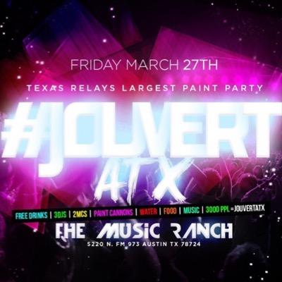 3 Dj's x 3 Cities = #JouvertATX Tired Of The Same Hot Sweaty Parties? Come Experience Something New Come Twerk With A Twist This Will Be An Experience.