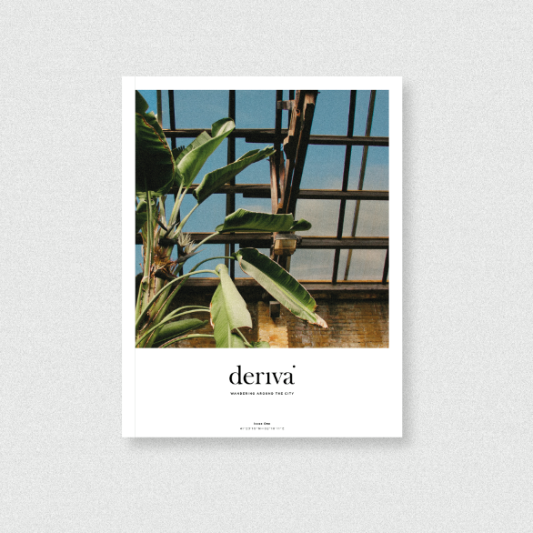 Deriva is a print magazine. A guide to urban wandering, born out of the idea of enjoying the road and observing one’s surroundings.