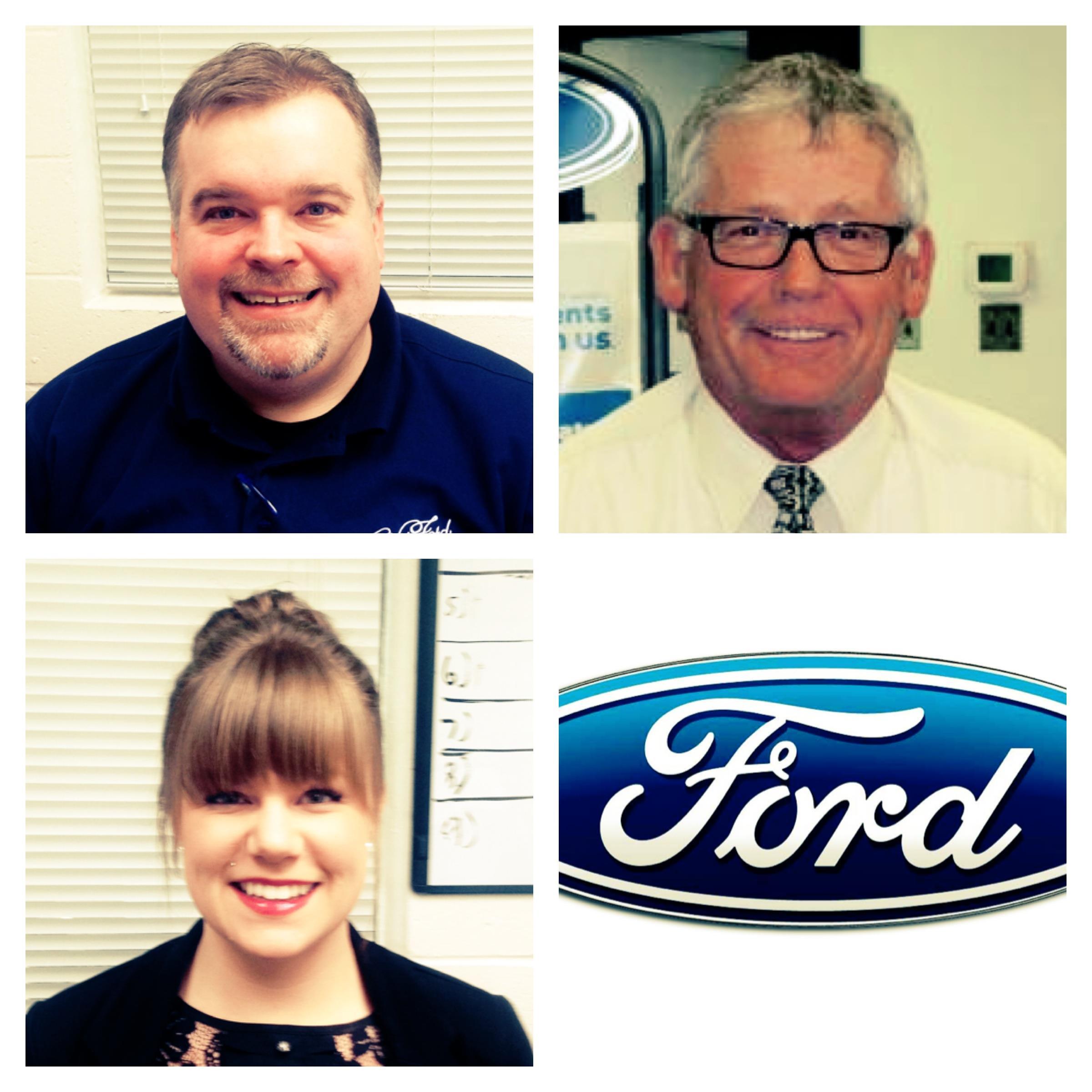 Ford Fleet Specialists - Glen Tissington, Ron Wiebe & Danielle Hicks - First class customer service and competitive pricing to all of our valued customers.