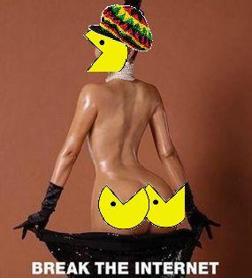 I'm Pac man and I'm ready to break the internet