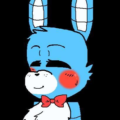 Hi! I'm Toy Bonnie! My brother, @bonnie_bunny21, is very protective of me, so hands off! I wish he'd stop complaining about Foxy, though..