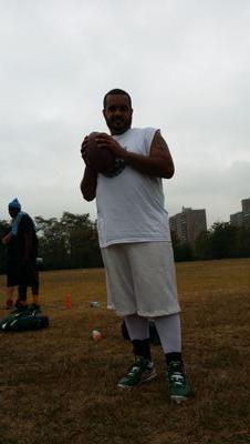 Enjoying life. Enjoying my family. Love sports football being the first for me.