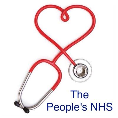 The People’s NHS is a community campaign to stop the sale of our NHS services. Billions of pounds handed to private companies to run NHS services - Thats wrong