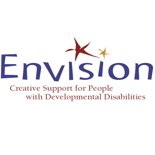 Envision, Creative Support for People with Developmental Disabilities' mission is to enhance the quality of life for persons with developmental disabilities.