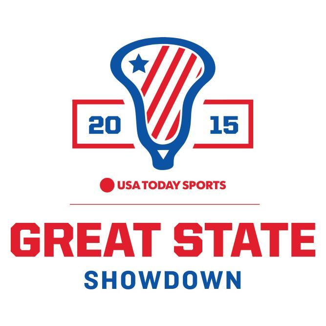 #GreatStateShowdown is brought to you by @USAtodaySports, @3dlacrosse & @3drising. 20 States. 1 Nat'l Champ. Best 48 boys & 48 girls in the country.