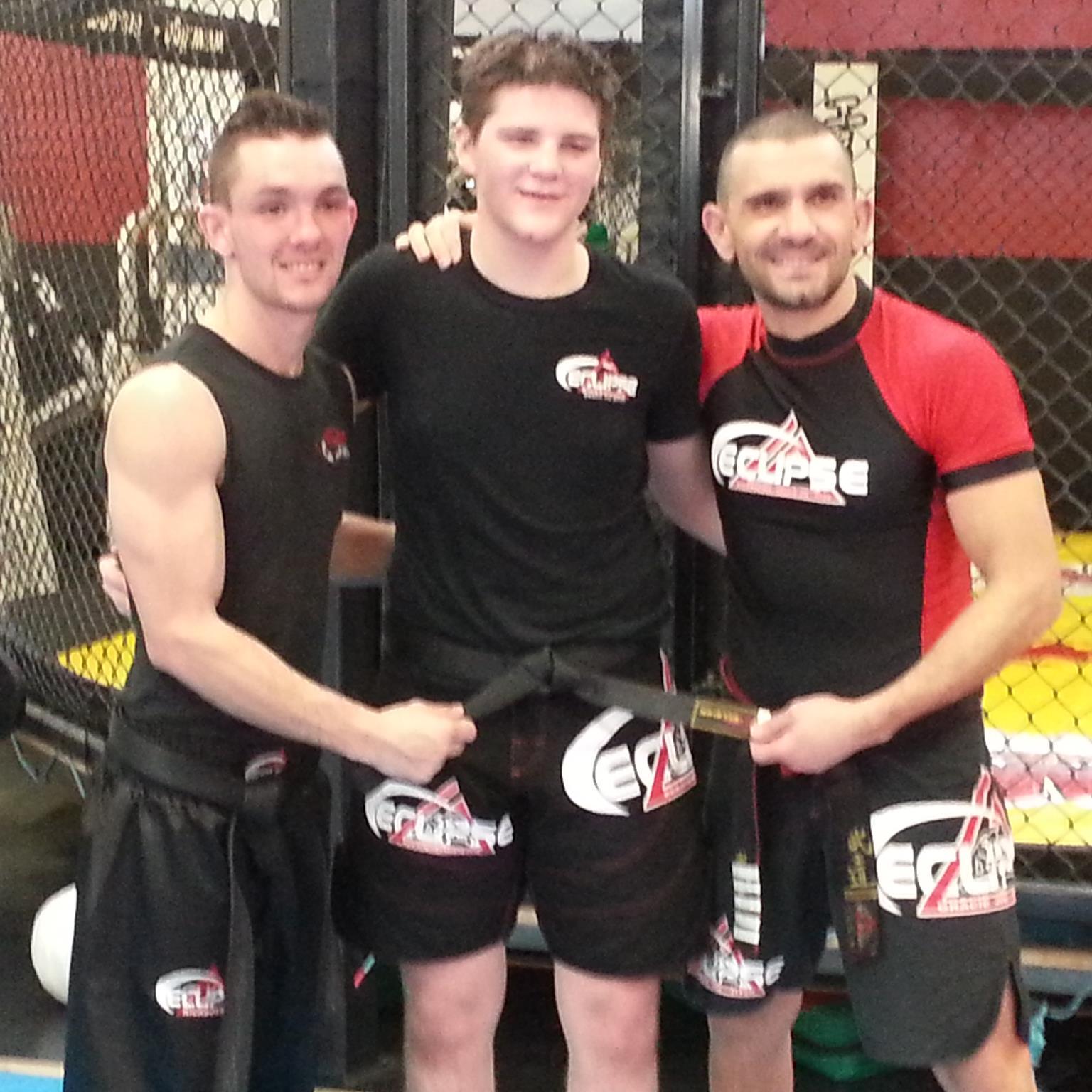 Studying Kickboxing & Gracie Jiu Jitsu from the best Fran Zuccala & kyle Williams Eclipse Wolverhampton England