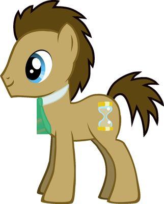 My companion is Ditzy-doo.I'm the 10th version of the doctors