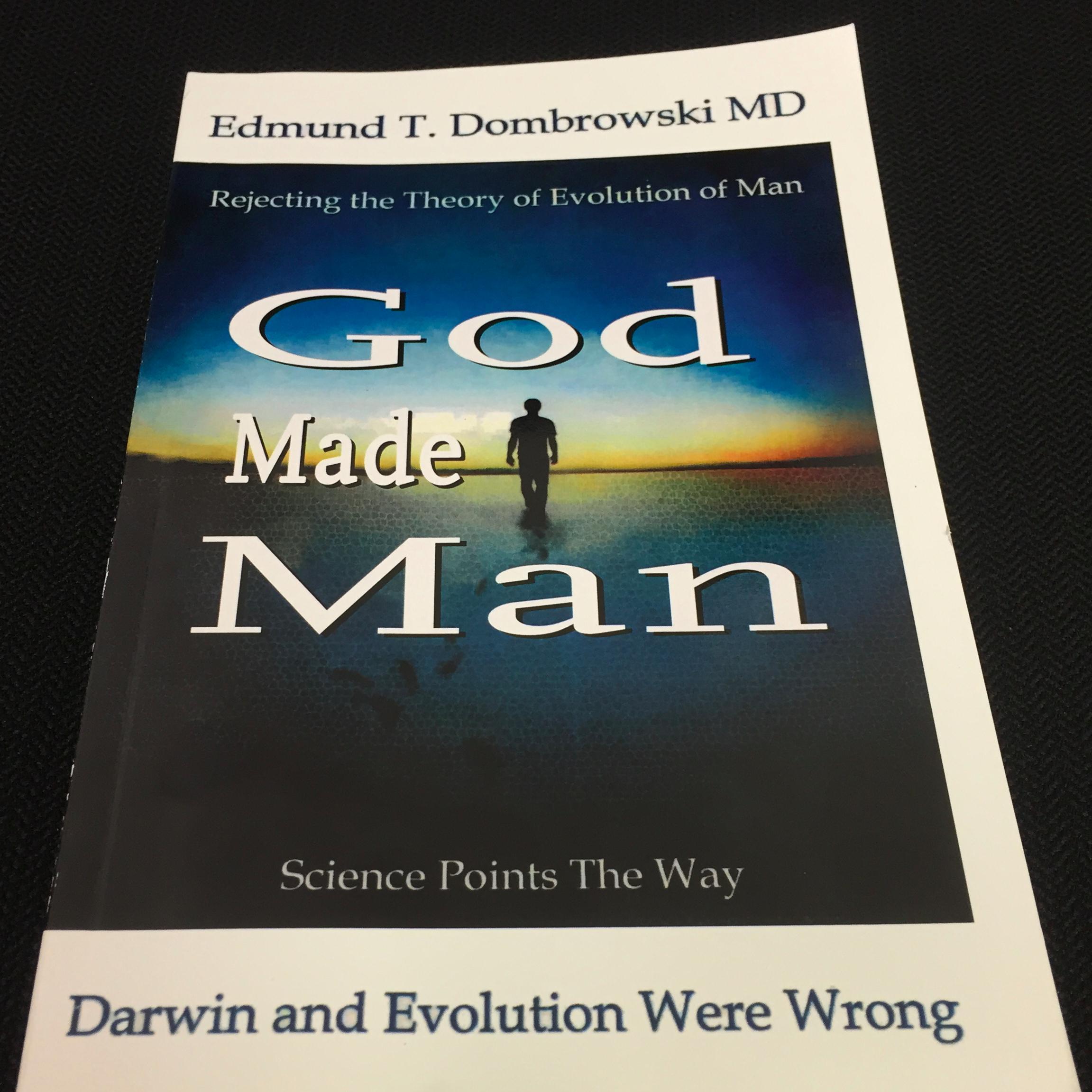 Dr. Edmund T. Dombrowkski, nationally known orthopaedic surgeon, discusses how his 40+ years of research turned him from Atheist to Christian in his book.