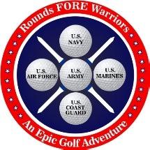 Rounds4Warriors's profile picture. 4 Golfers, 50 States, 25 Days, 900 Holes, 15,000 Miles. Because #golfersarecrazy and #epic #golffundraiser for #Veterans. 
Visit the website to donate.
