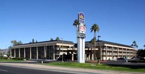 Located in Phoenix just off of I17. newly remodeled hotel
