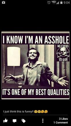 crazy as shit but a nice guy