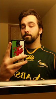 Server, Student, Screaming Eagles rugby player