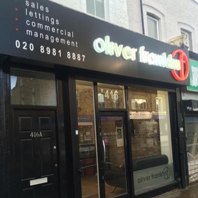 Oliver Franklin Estate Agents Sales / Lettings / Management 416 Roman Road Bow London E3 5LU T. 020 8981 8887 E. info@oliver-franklin.com