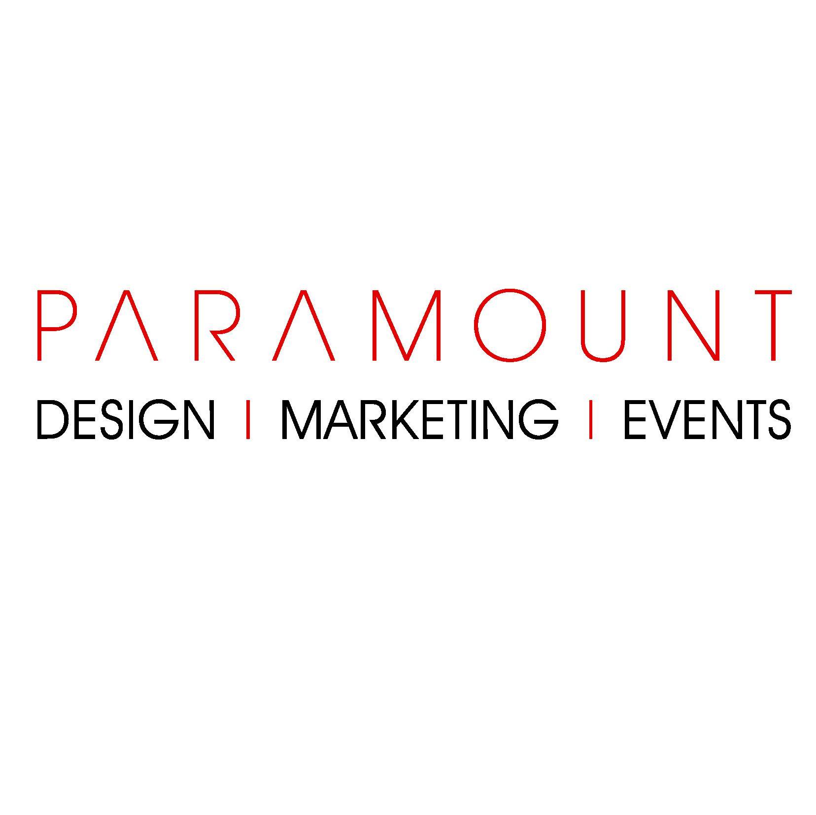 Specialist Design, Marketing and Events Company. Image Is Everything! 0141 774 5272 admin@paramountcreative.co.uk
