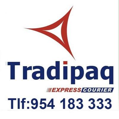 Twitter oficial de TRADIPAQ , Compañía especializada en servicios de transporte urgente de paquetería ligera y documentación. 
Tfno. 954183333