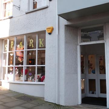Spark Haverfordwest is a 
cooperative based in Haverfordwest, Pembrokeshire, selling local arts, crafts and produce.