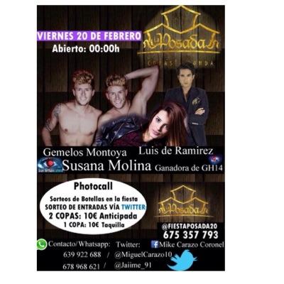 PosadaFiesta20's profile picture. VIERNES 20 DE FEBRERO , FIESTA EN LA POSADA CON LA MEJOR MÚSICA DEL MOMENTO Y MUCHAS SORPRESAS