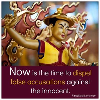 Buddhist following the teachings of Je Tsongkhapa and Dorje Shugden - raising his voice against discrimination of Shugden Buddhists