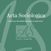 Acta Sociologica (@actasocjournal) 's Twitter Profile Photo Acta Sociologica (@actasocjournal) 's Twitter Profile Photo