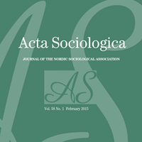 Acta Sociologica(@ActaSocJournal) 's Twitter Profile Photo