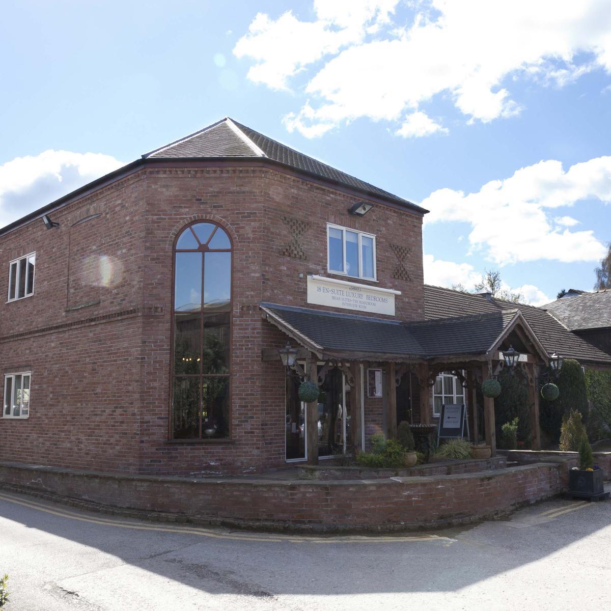 Country pub, restaurant and hotel situated in Baldwins Gate. The perfect wedding venue with beautiful surroundings and facilities.
