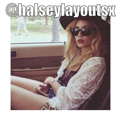 layouts for @halseymusic stans || i take requests!