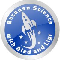 Why? Because Science! Every Monday 2-3PM only on @Bay_Radio! With @aledilltud and @LlyrH.