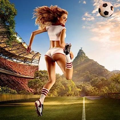 Je suis la fille du dieu du Football
