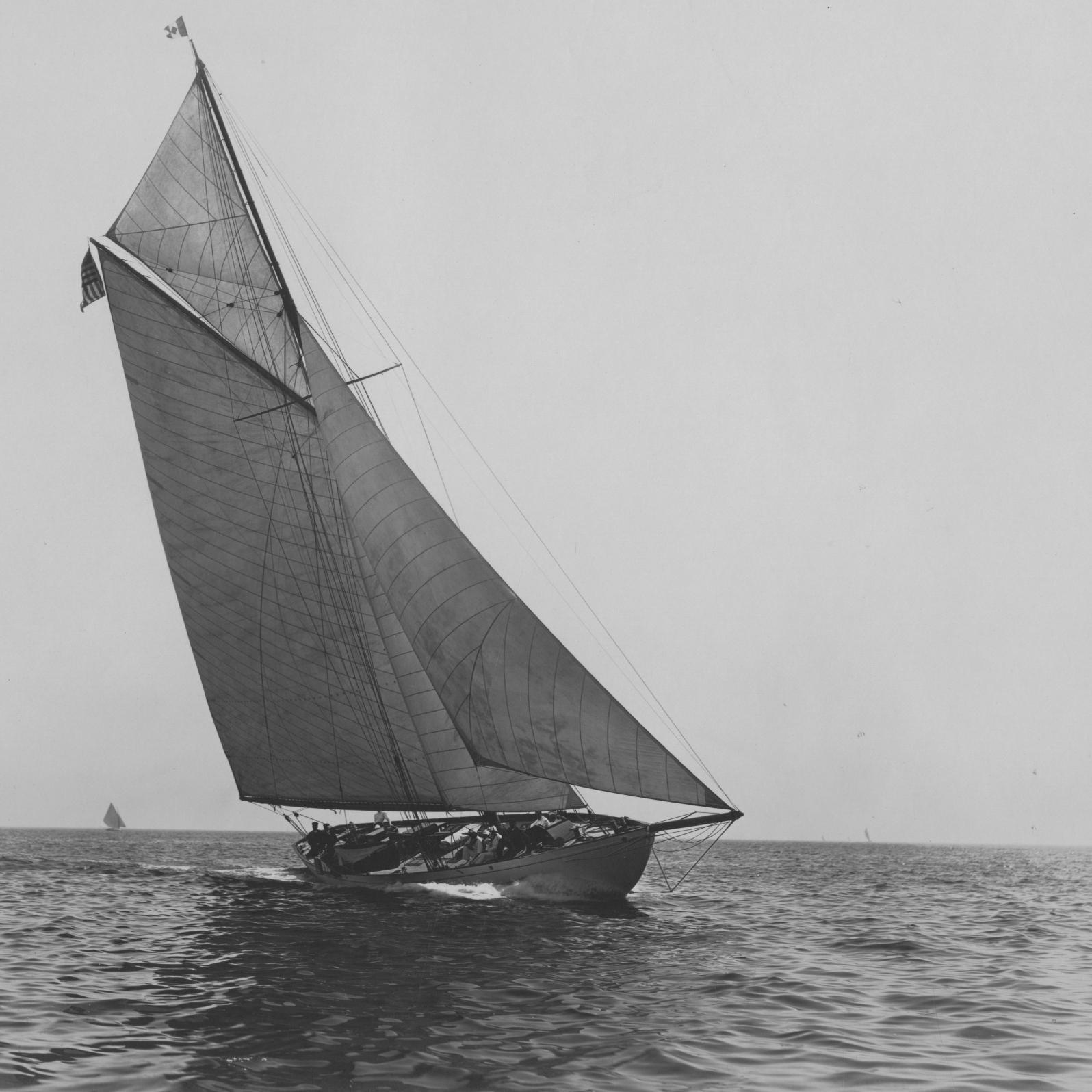 Herrshoff MfgCo's 1905 largest all wood sailing vessel being returned to original specifications by Snediker Yacht Restoration