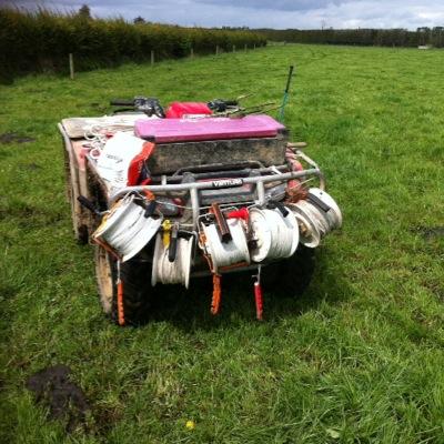Spring calving crossbreed herd farming 96 acres of of stony grey monaghan soil