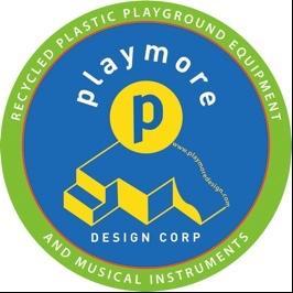 Sustainable design and manufacturing of recycled plastic playground accessories and musical instruments.