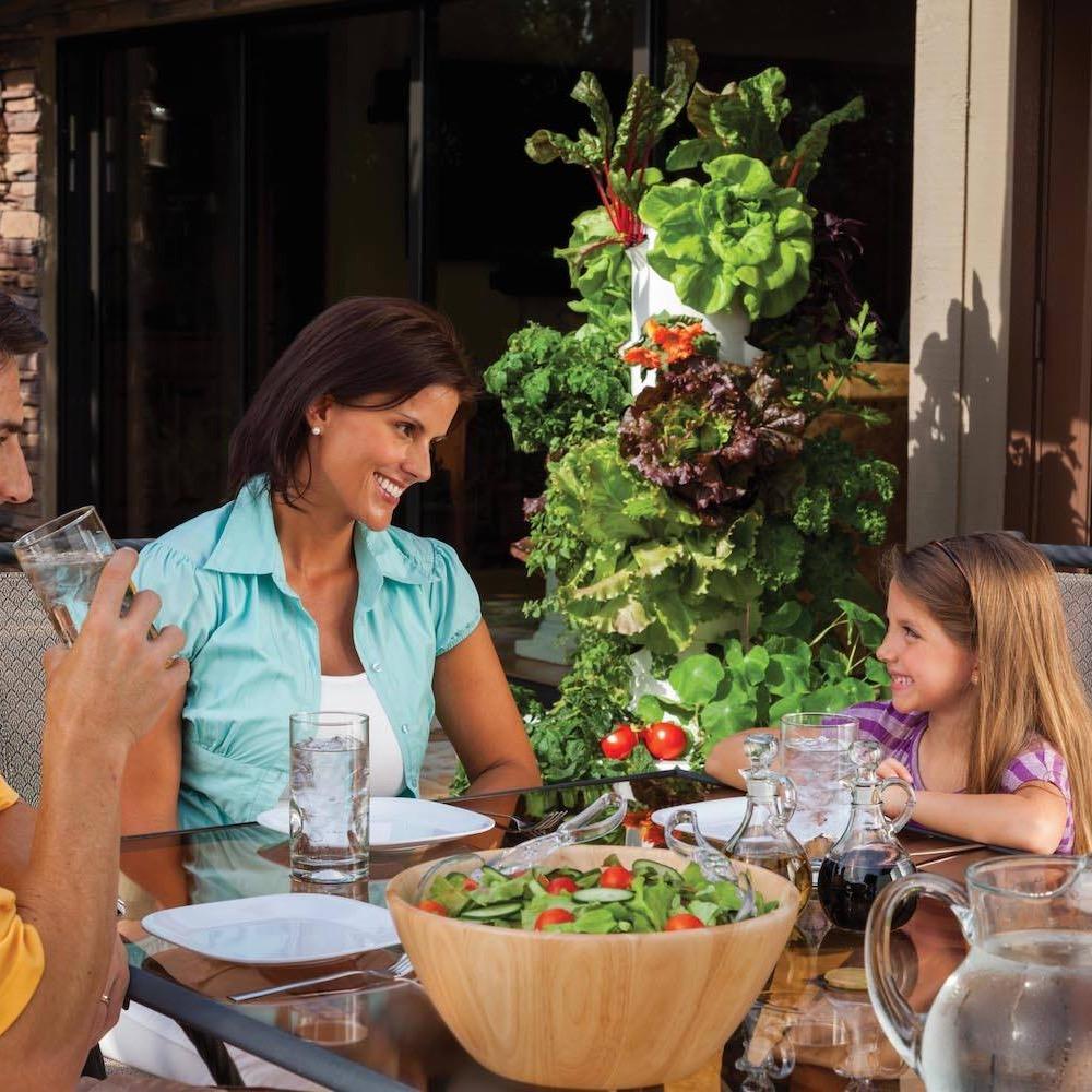 I have never had a #greenthumb, but have found it with my Tower Garden! The Tower Garden is not only simple, but very soothing to the ears and eyes!
