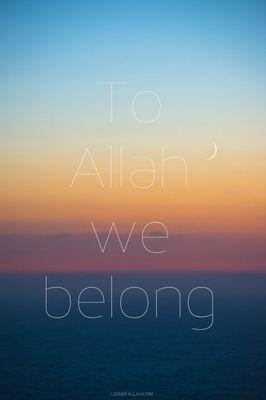 No, I'm not a Solehah. Still working on it.