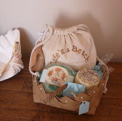 Handmade soaps, cosmetics, coconut candles, bikinis & beach bags. All exclusively designed and handmade by myself xxx