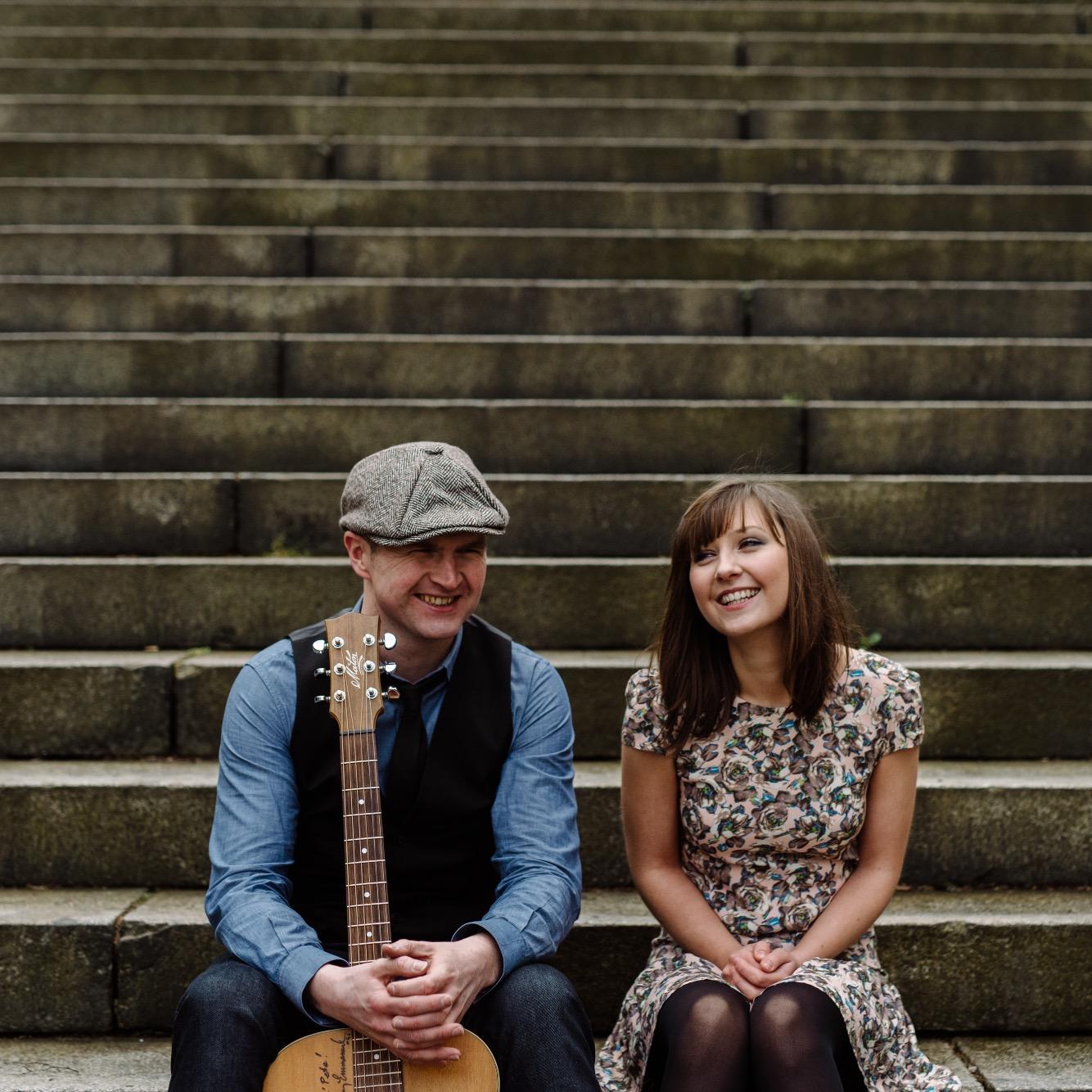 thedringers's profile picture. Glasgow-based acoustic duo specialising in distinctive wedding ceremony and reception music.