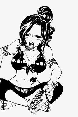 || miembro del Gremio Fairy tail || soy una de las magas mas antiguas || soy la hija de Gildarts Clive || poseo una severa adicción por la cerveza ||
