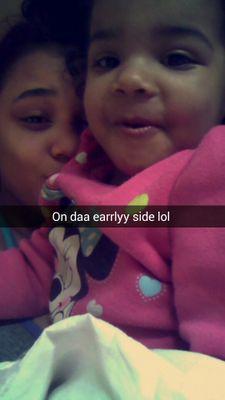 Just want to take care of my baby girl and give her a good life. #TeamMommy