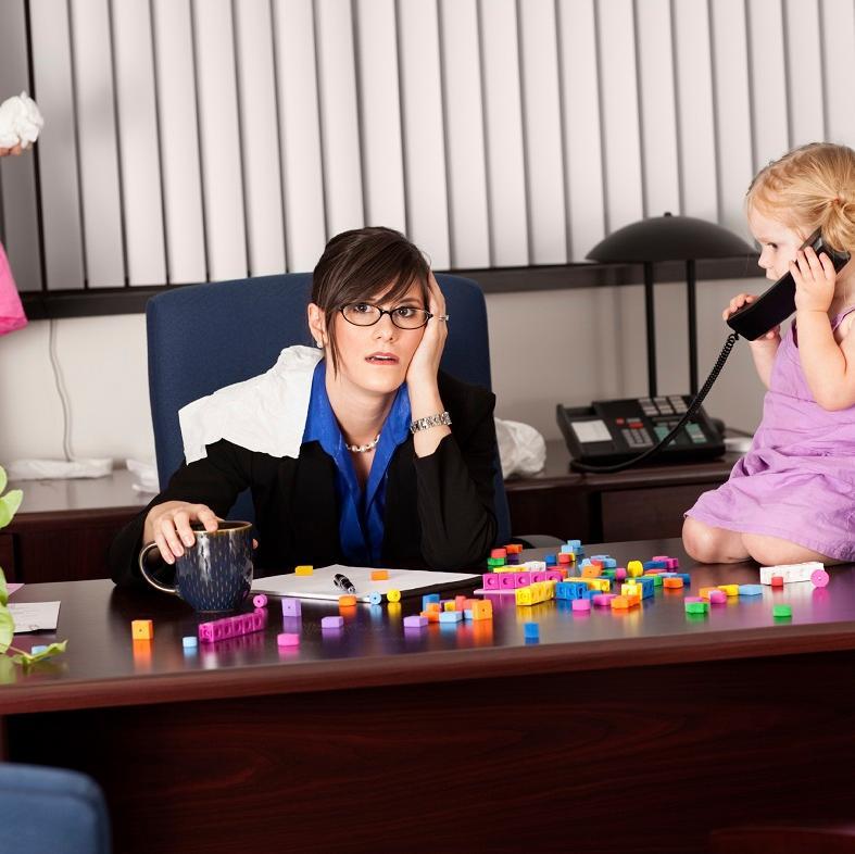 2 former co-workers turned friends creating a space for working moms online.